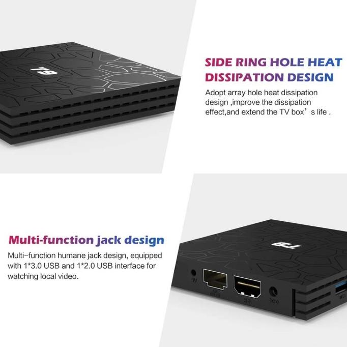 Dqidianz T9 Android 9.0 Smart Tv Box 4Gb 32Gb Wifi 2.4G 5Zqo_96Lgq