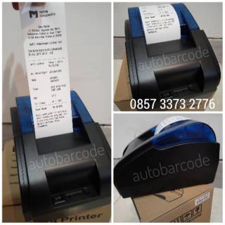 THERMAL PRINTER BLUETOOTH C58BT PRINTER KASIR TO CASH