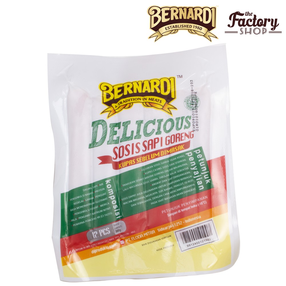 

Bernardi Delicious Sosis Sapi 12bj