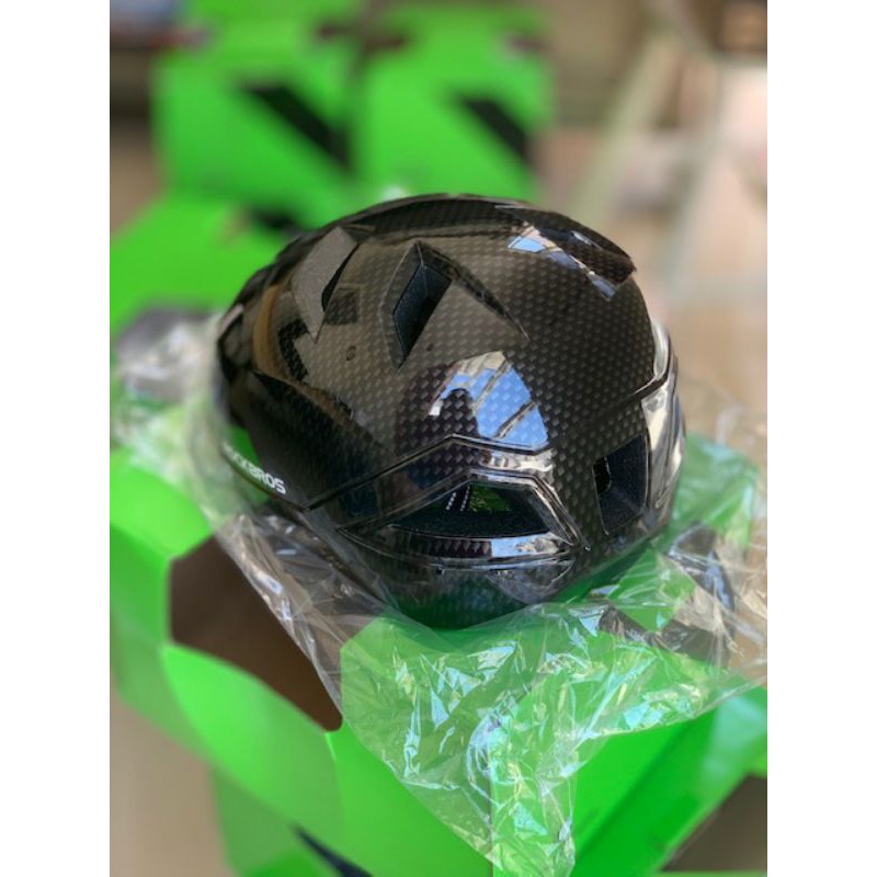 ROCKBROS TS-56 Cycling Ebike Helmet - Helm Sepeda Lipat - CARBON
