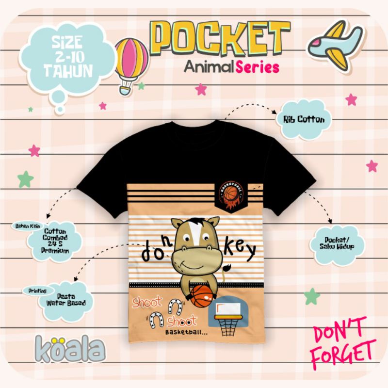 kaos anak koala / kaos koala / koala kids / kaos / kaos anak / kaos anak fullprint / kaos anak laki 