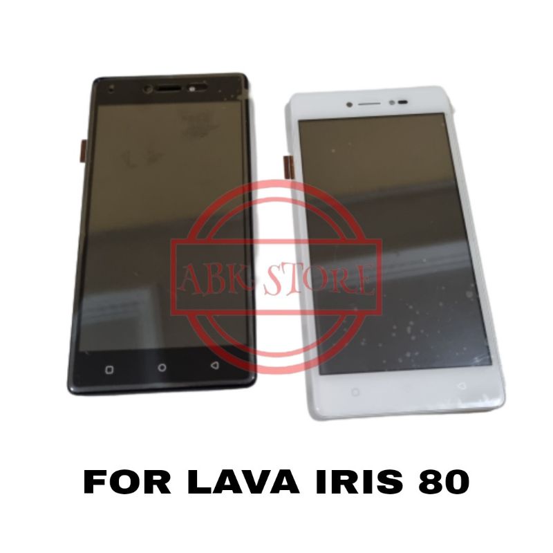 LCD TOUCHSCREEN LAVA IRIS 80 ORIGINAL FULLSET