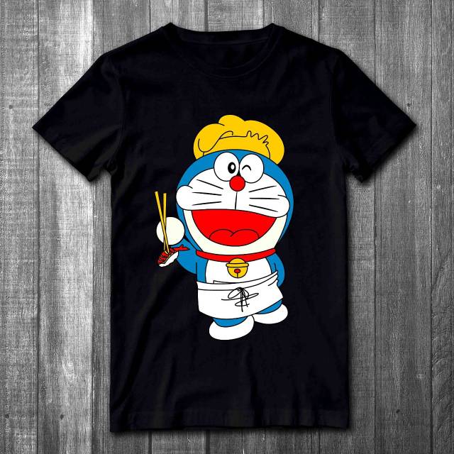 VK88 DORAEMON SUSHI GROSIR KAOS PRIA  KAOS PRIA  TERBARU 