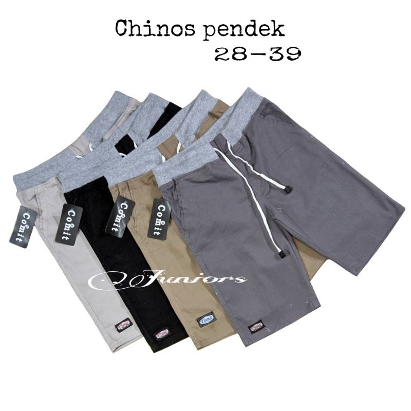 CHINOS PENDEK PRIA RKM POLOS