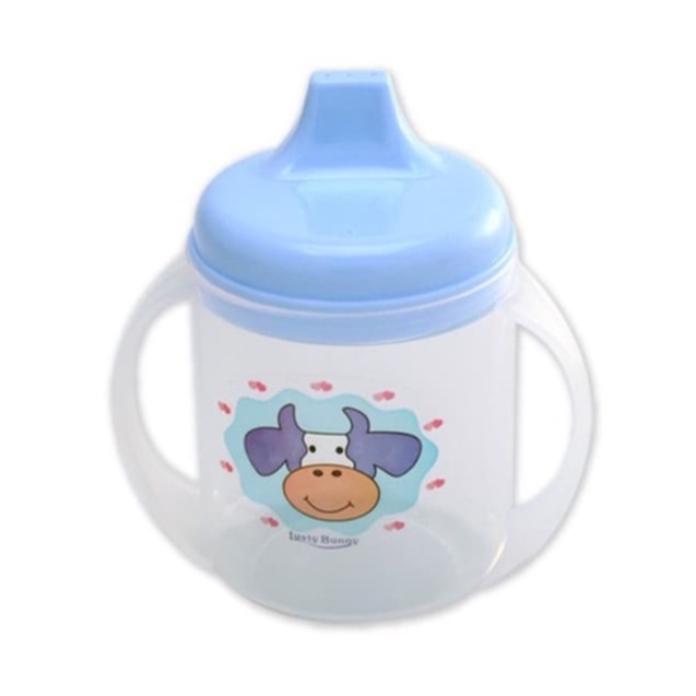 Lusty Bunny Baby Training Feeder Cup With Handle GL-1296 - Tempat Minum / Gelas / Botol Anak Bayi