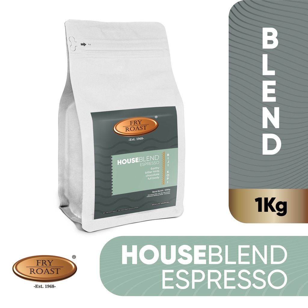

KOPI HOUSE BLEND ESPRESSO GOLD 1 KG BIJI DAN BUBUK