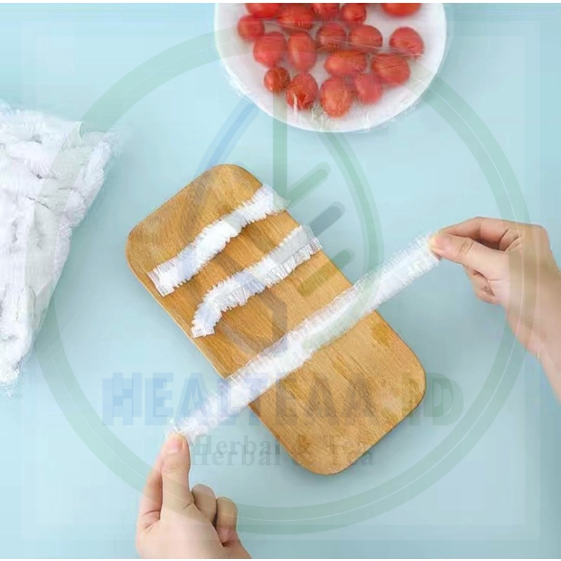 penutup makanan premium /penutup makanan saji / multi fungsi/ food cover/plastik serba guna