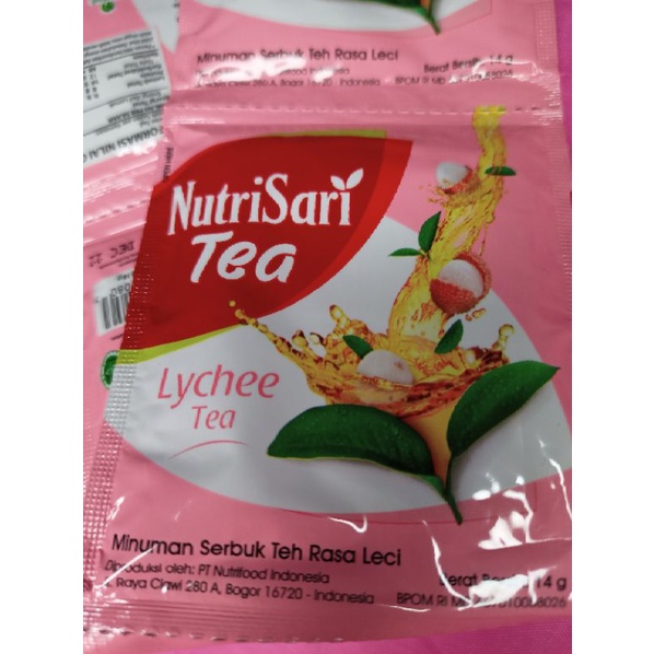 

NutriSari Tea Lychee Tea 14 g