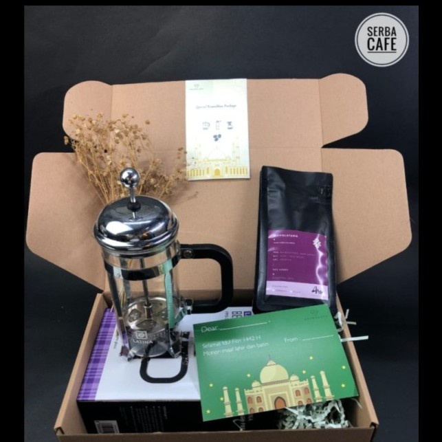 

Hampers Lebaran Spesial 2 (French Press+Kopi)