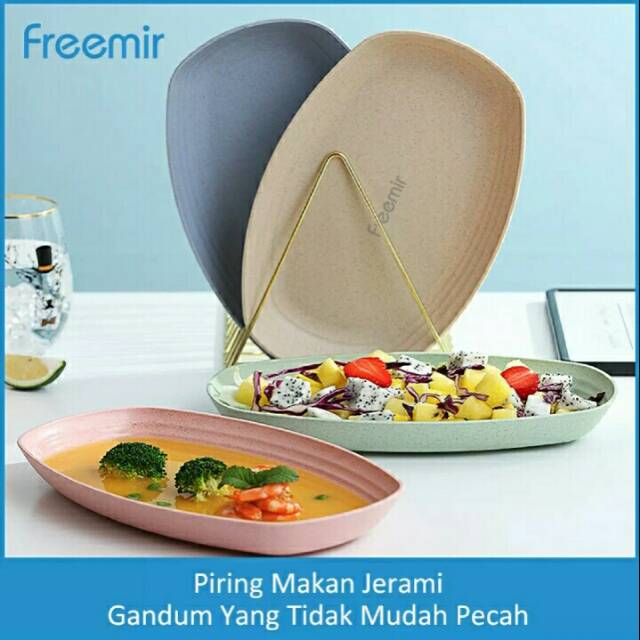 Piring jerami gandum