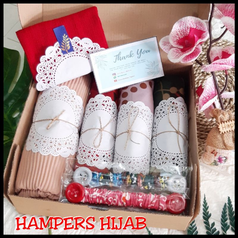 HAMPERS HIJAB  / GIFT BOX HIJAB / KADO HIJAB / HAMPERS MURAH