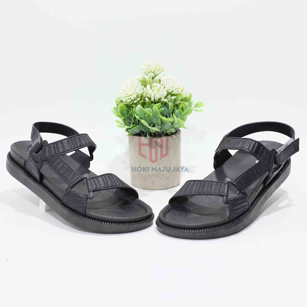 SANDAL GUNUNG WANITA RINGAN DAN KUAT NYAMA DIPAKAI SEHARI HARI YUTU 9101-6 JELLY EVA SIZE 36-40