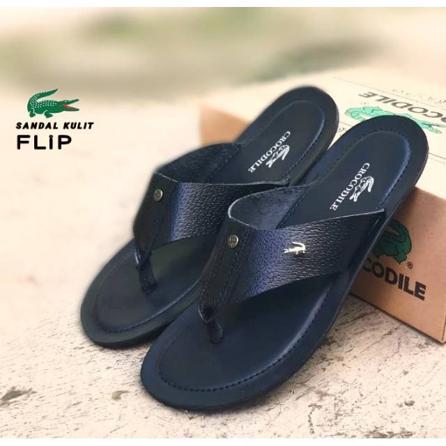 crocodile flip flops