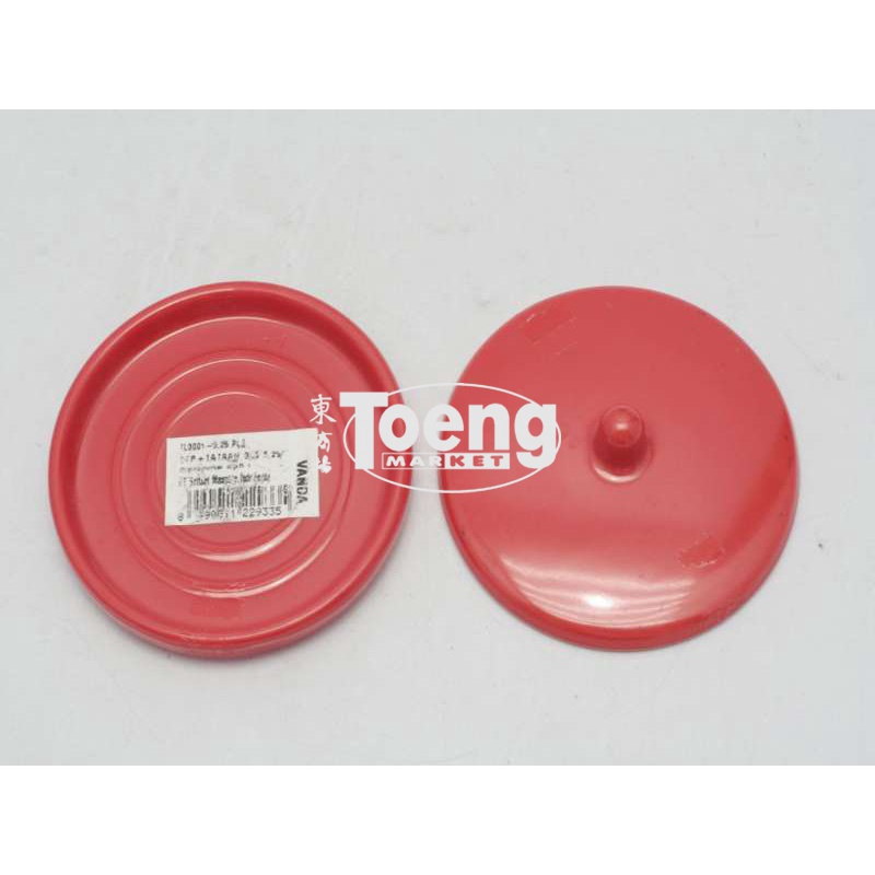 TATAKAN GELAS MELAMIN 3.25 inch+TUTUP POLOS VANDA MASPION