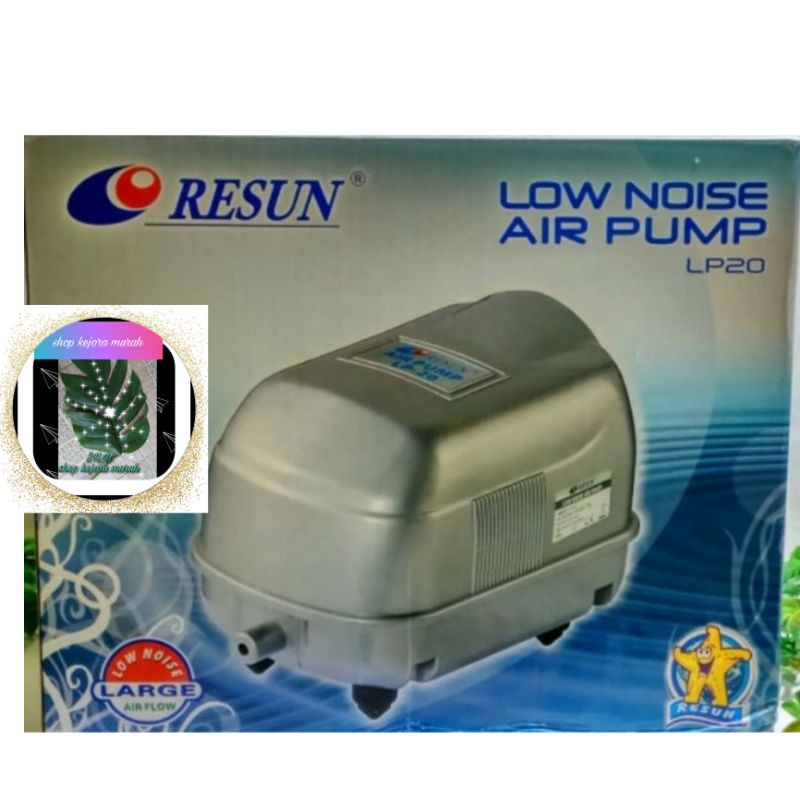Pompa Udara / Air Pump / Aerator Aquarium Resun LP20 LP 20 Blower Kolam Koi