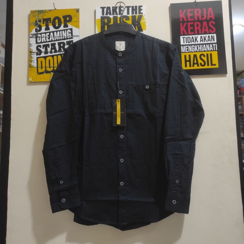 SAJUAK PREMIUM TB BAJU KEMEJA KOKO KEMKO PRIA LENGAN PANJANG KANCING FULL TWILL ORIGINAL TERBARU