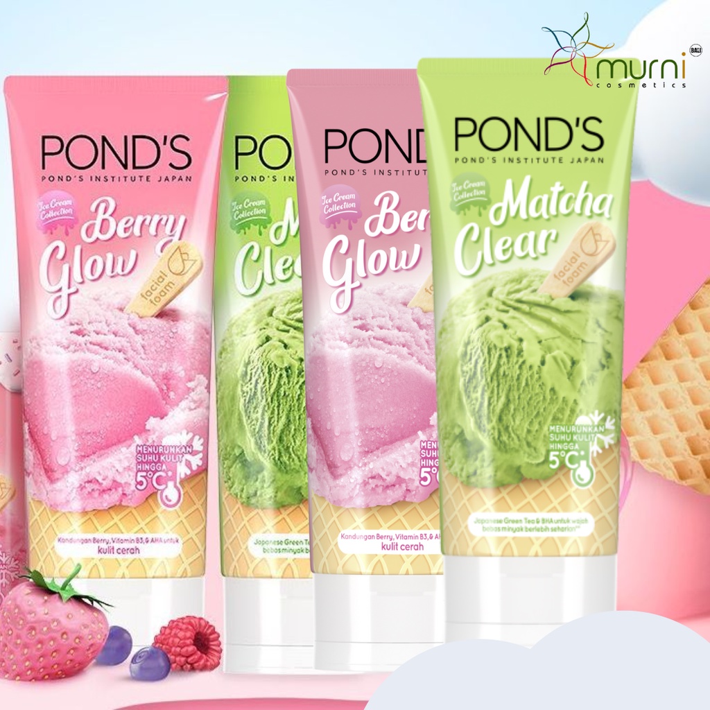 POND'S FACIAL FOAM ICE CREAM COLLECTION 90G