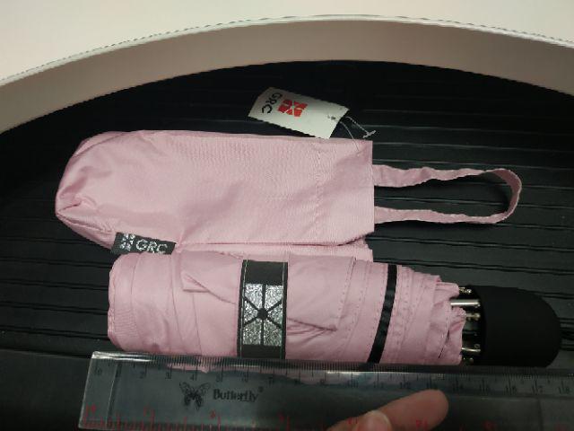 Payung Lipat 5 Polos Warna / Mini / Dompet / Lapis Hitam / Grc - 503