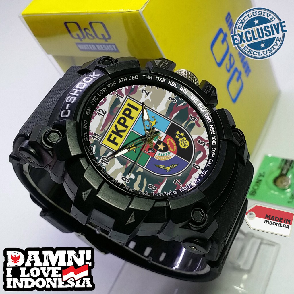 (EXCLUSIVE) JAM TANGAN FKKPI FREE BOX DAN BATREI NO.2