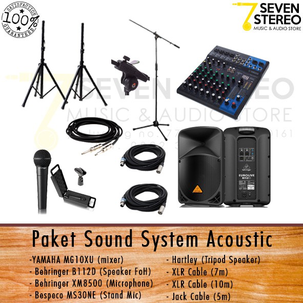 Paket Acoustic Sound System Acoustic Cafe