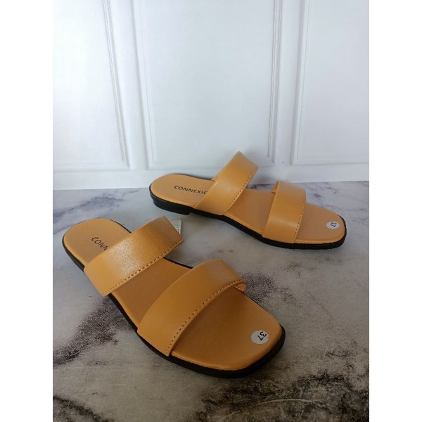 Sandal Selop Wanita Connexion Branded Matahari Sandal Flat Strap (CNX 020)