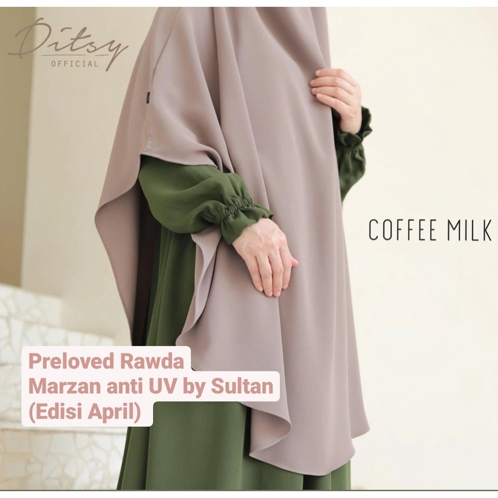 Ditsy PRELOVED Rawda Coffee Milk Marzan