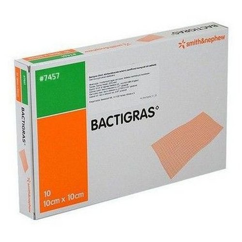 Bactrigras 10 x 10 cm - mencegah infeksi pada Luka bakar minor ( 1 pcs )