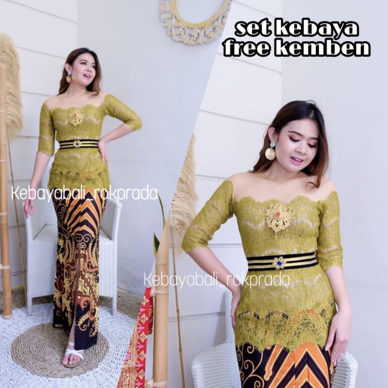 SET KEBAYA KEBAYA SABRINA KEBAYABALI