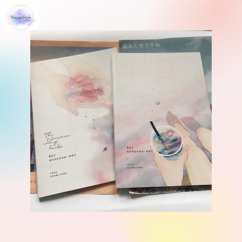 

Notebook Buku Tulis Bergaris A5 Cover Dreamy Girls
