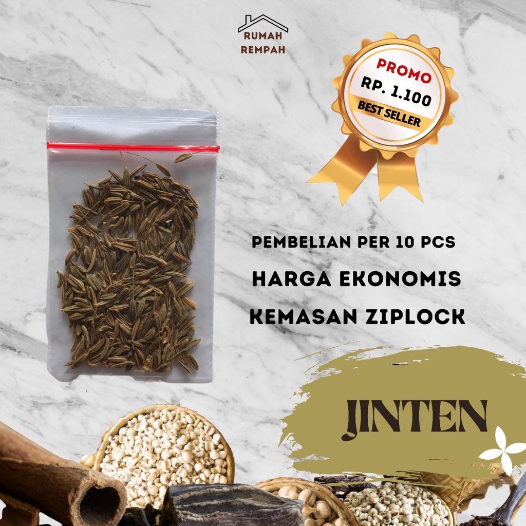 

Jinten Jintan Cumin Caraway Seed Fresh Dan bersih Rempah Bumbu Dapur Rempah Kering