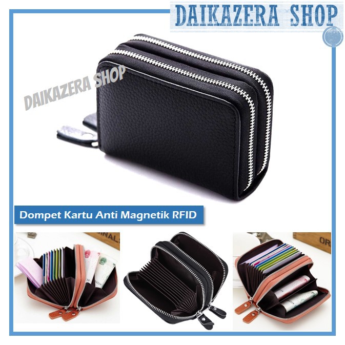 Dompet Kartu Anti Magnetik RFID