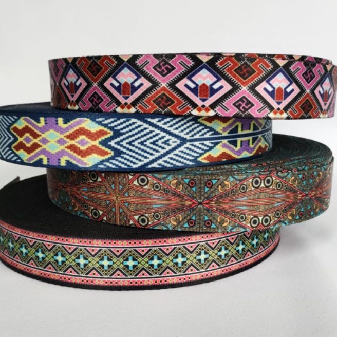 Webbing Polykatun Motif 3,8cm#2