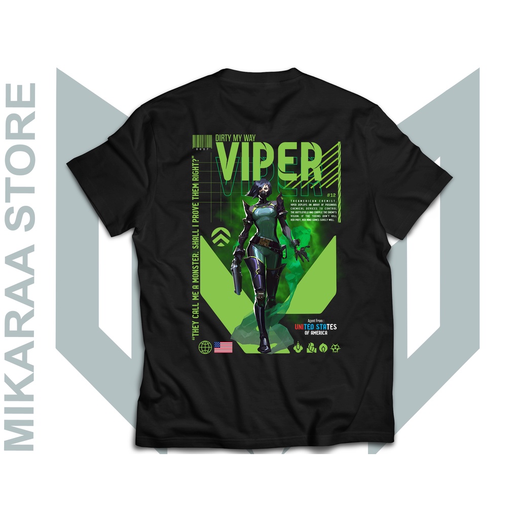 Kaos Valorant Viper