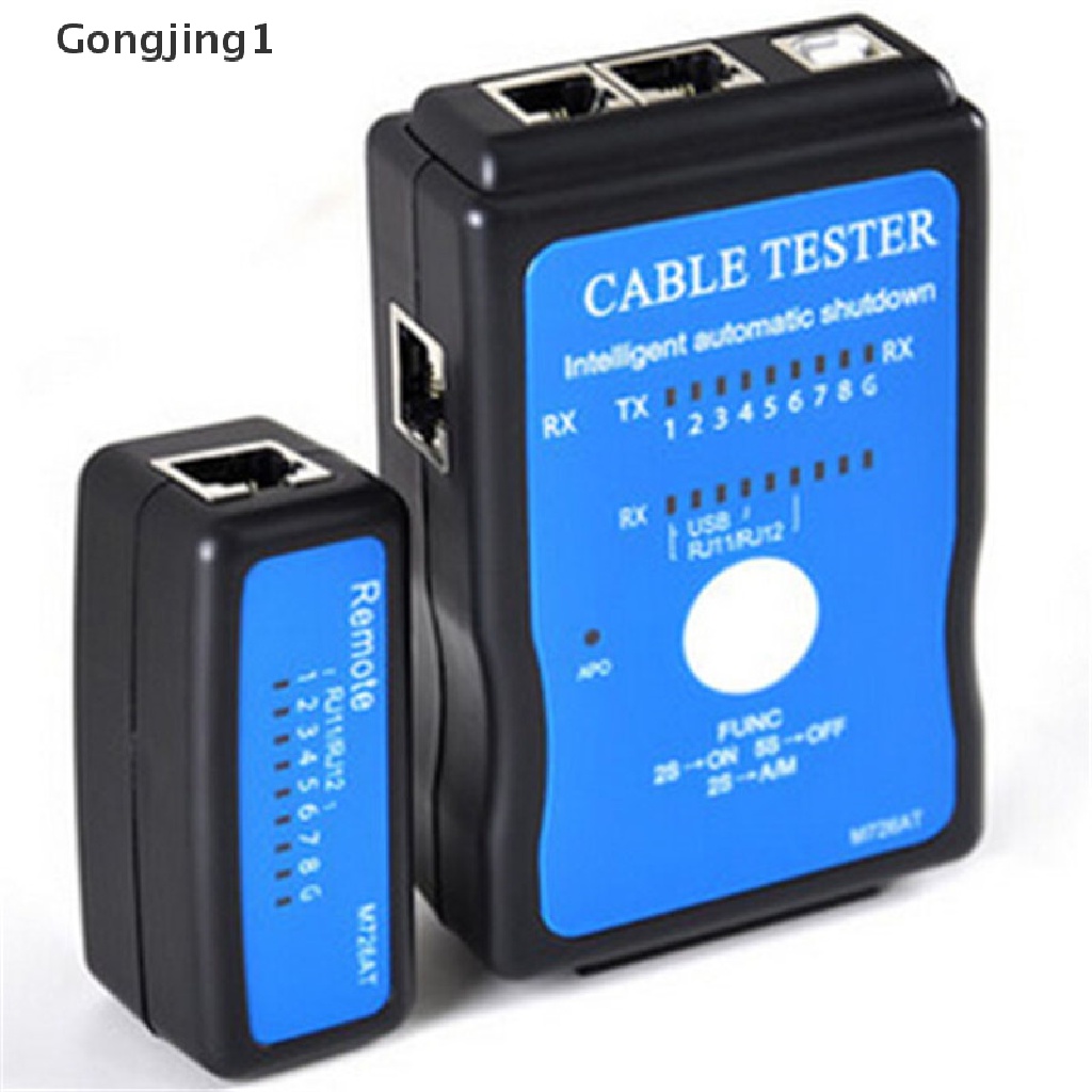 Gongjing1 1Pc rj-45 rj-11 tester Kabel Jaringan LAN usb Multimodular