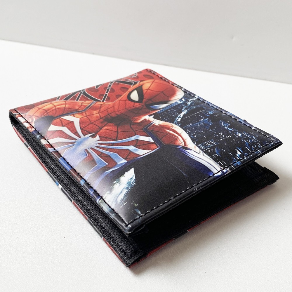 11.11&amp;12.12 BIG SALE!! Dompet Anak Laki Laki Dompet Karakter Spiderman Kulit Sintetis Terbaru+BOX