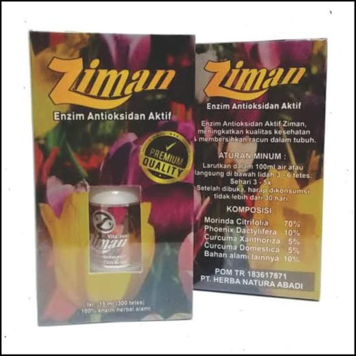 Ziman Antioksidan Asli Obat Herbal Tetes