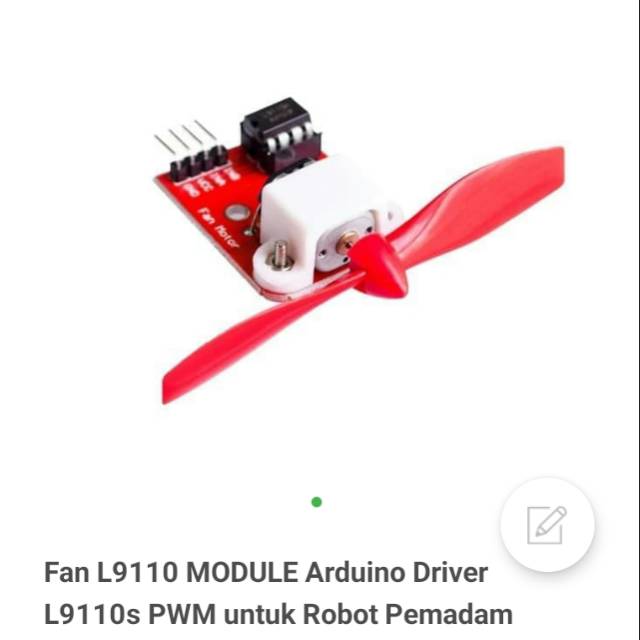 Module Kipas Angin + Driver L9110s L9110 PWM untuk Robot Pemadam Api arduino Uno R3 NANO MEGA