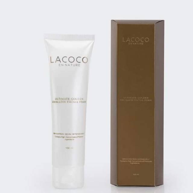 Lacoco Ultimate Golden Swallow Facial Foam Nasa - Pemutih Wajah Nasa