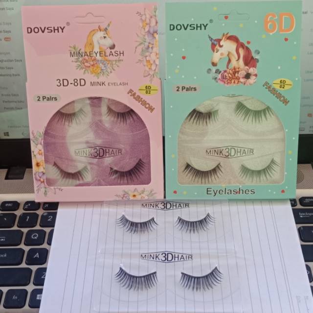 PROMO BULU MATA 6D DOVSHY + EYELASH UNICORN