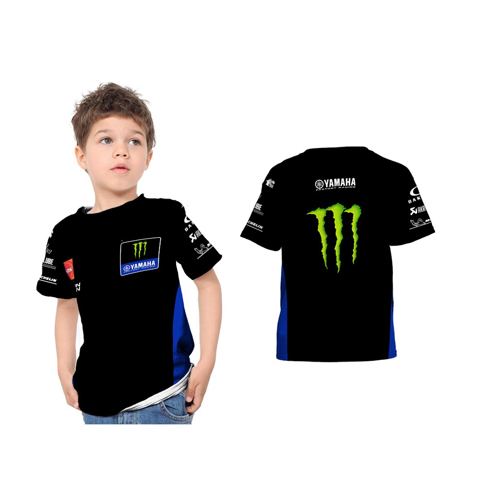 raffastore10 Kaos Baju T-shirt Anak Murah Fullprint MONSTER YAMAHA 02