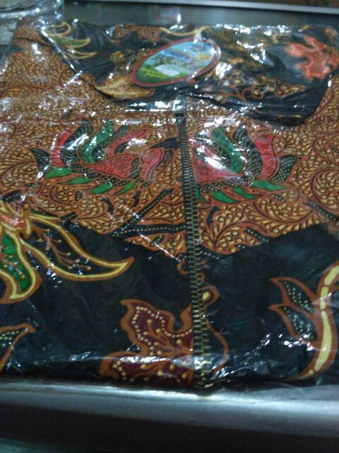 Mawarni Arken Batik Long Vest Rompi Ootd Fashion Muslim Ethnic Vintage Motif Sogan Classic Seragam