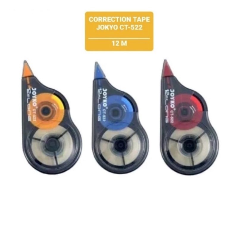

CORRECTION TAPE / TIP X KERTAS JOYKO CT/ TIP-EX JOYKO