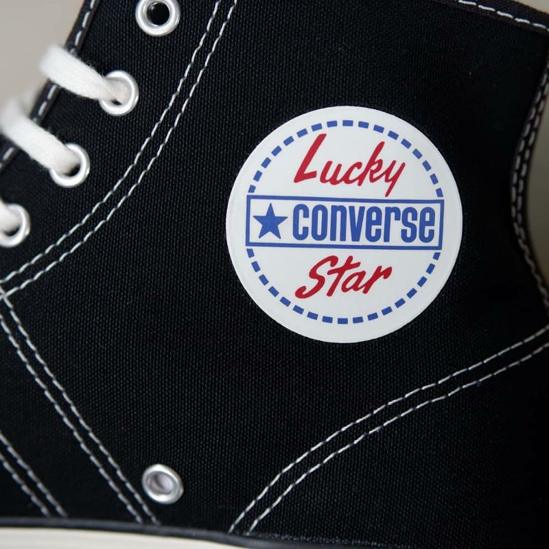 Converse Lucky Star Hi Black Egret