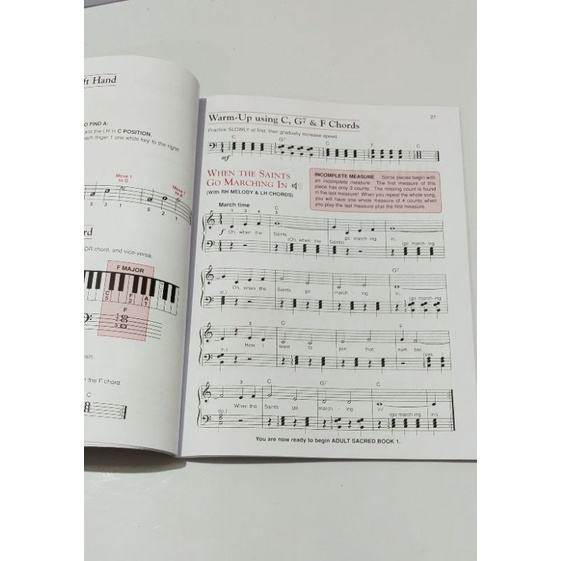 Alfred Basic Adult Piano Course Lesson book 1 2 3 Buku piano pemula dewasa