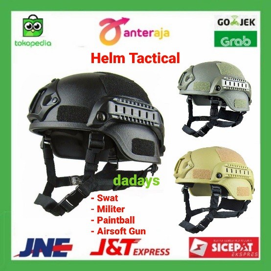Helm Tactical Airsoft Gun Taffsport Paintball