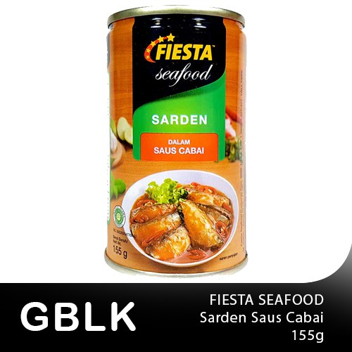 

FIESTA SEAFOOD SARDEN DALAM SAUS CABAI 155 GRAM