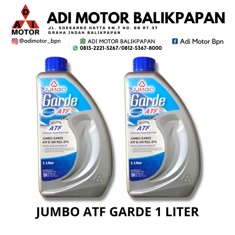 OLI TRANSMISI JUMBO GARDE ATF D-IIIH