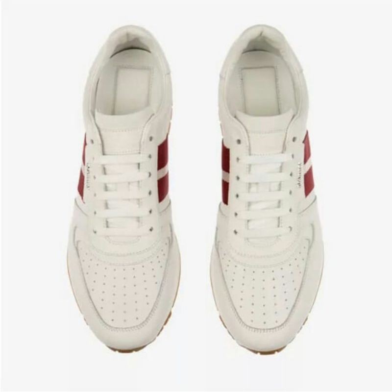 BALLY Astel Leather Sneakers White 42