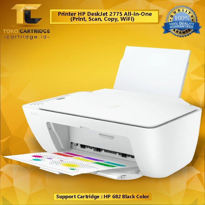 Printer HP Deskjet Ink Advantage 2775 Print Scan Copy All-in-One New