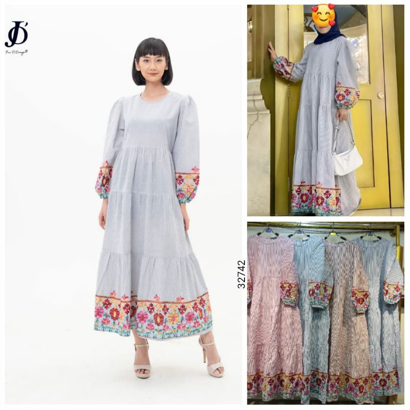 JDO - Dress / gamis katun 32742 JDO - Jus D'Orange
